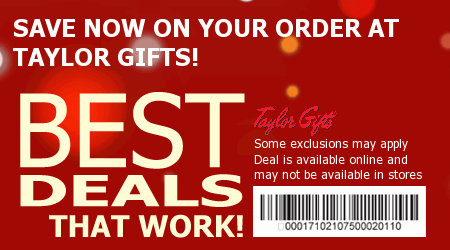 Taylor Gifts Coupon Code