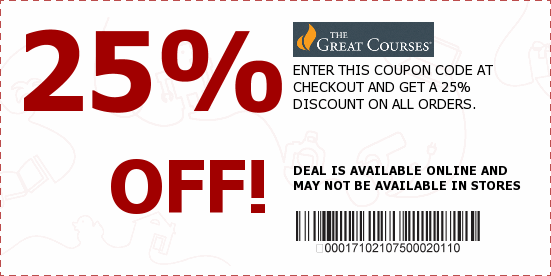The Great Courses Coupons