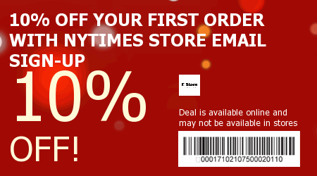 The New York Times Store Coupon Code