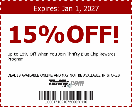Thrifty Promo Code