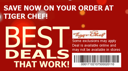 Tiger Chef Coupon Code