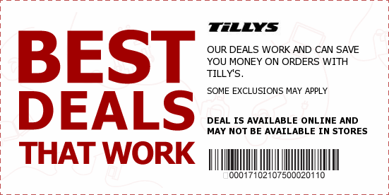 Tillys Coupons