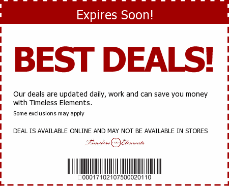 Timeless Elements Promo Code