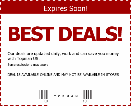 Topman Promo Code