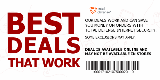 Total Defense Coupons