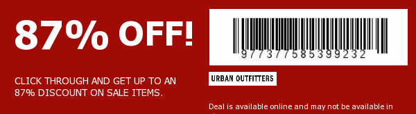 Urban Outfitters Coupon