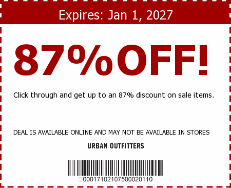 Urban Outfitters Promo Code