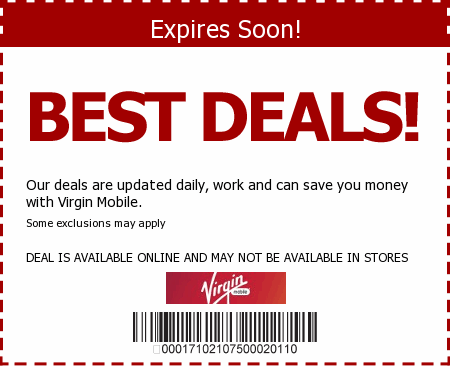 Promo Codes Virgin Mobile 12