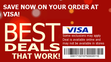 Visa Coupon Code