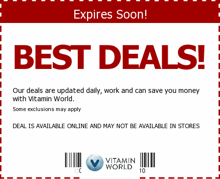 Vitamin World Promo Code