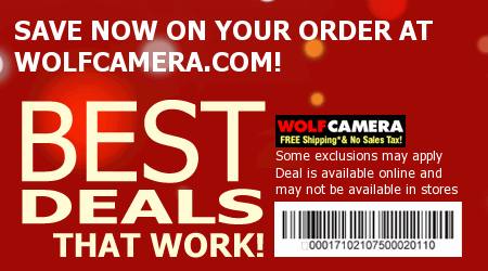 Wolf Camera Coupon Code