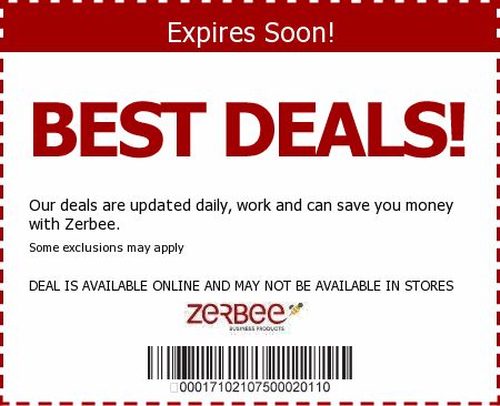 Zerbee Business Products Promo Code