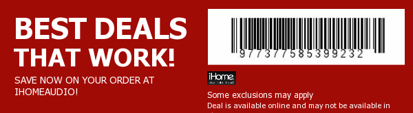 iHome Coupon