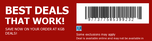 kgb deals Coupon